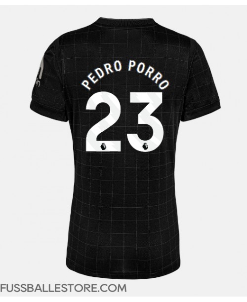 Günstige Tottenham Hotspur Pedro Porro #23 Auswärtstrikot Damen 2025-26 Kurzarm Günstige Tottenham Hotspur Pedro Porro #23 Auswärtstrikot Damen 2025-26 Kurzarm